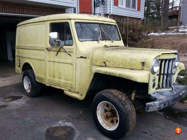 1958 JEEP KAISER WILLY'S PANEL DELIVERY TRUCK in ...