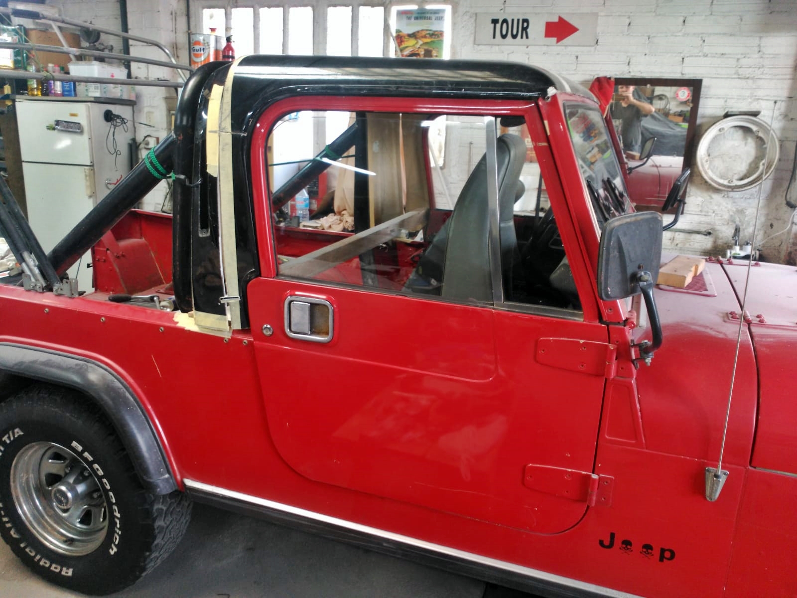 Half cab hard top can be made from YJ hard top??? | CJ-8